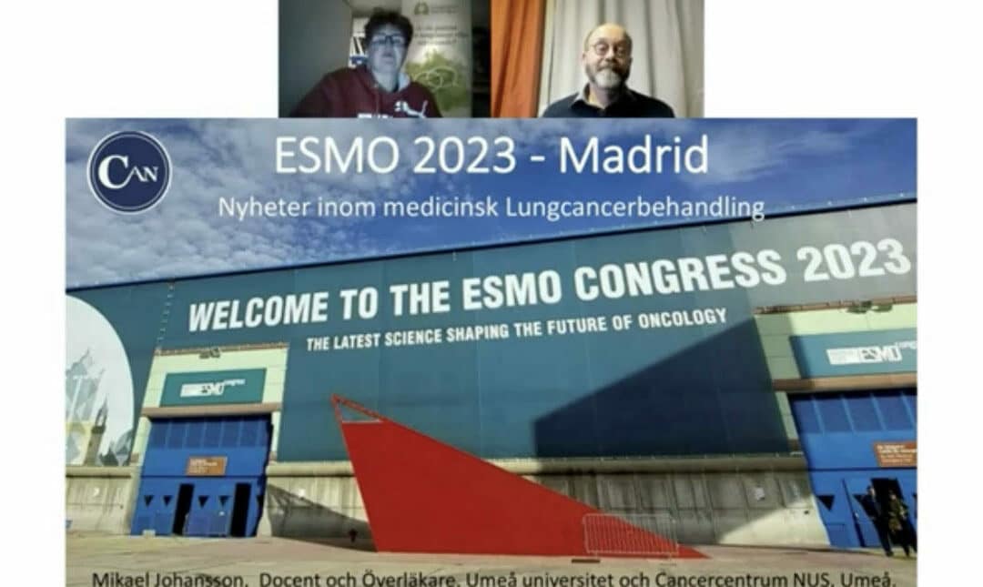 Rapport från ESMO-kongressen – webbinarium 2023-12-04