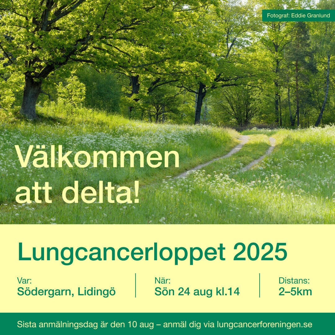 Lungcancerloppet 2025