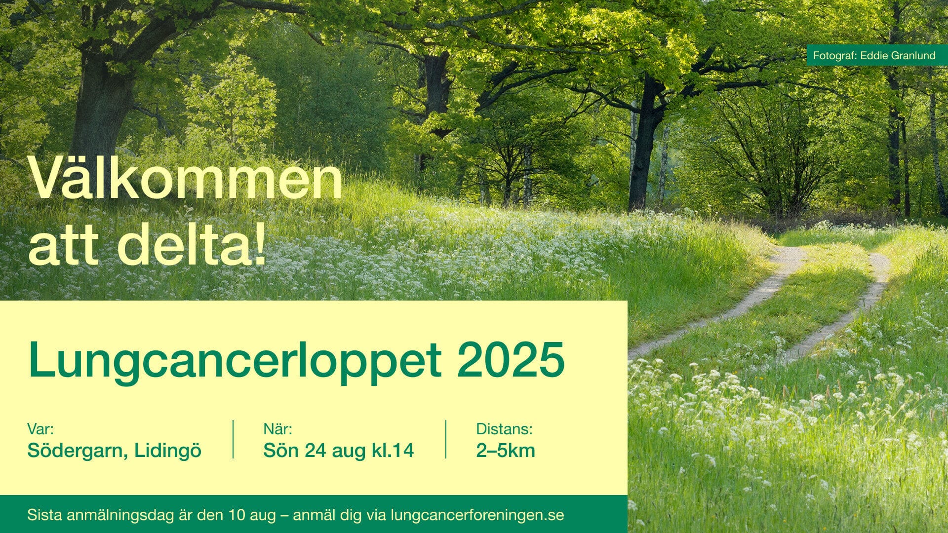 Lungcancerloppet 2025