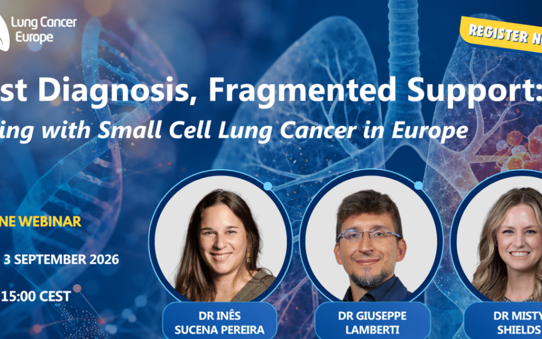 Snabbare diagnos och rättvisare vård i fokus vid webinar om småcellig lungcancer