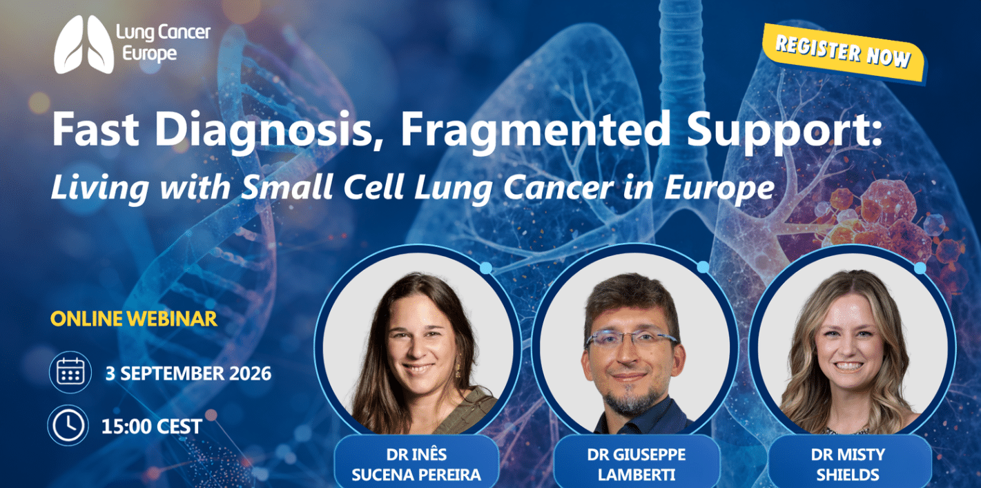 Original 81C97A50 1310 4ADA AE45 9CF29E56335D webinar om småcellig lungcancer