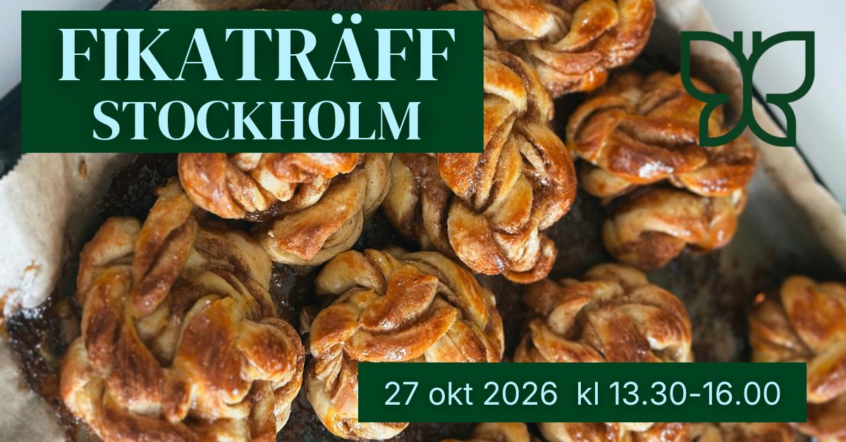 Fikaträff i Stockholm