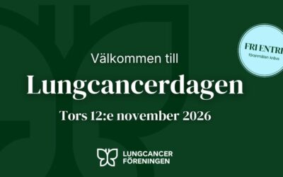 Lungcancerdagen den 12 november 2026