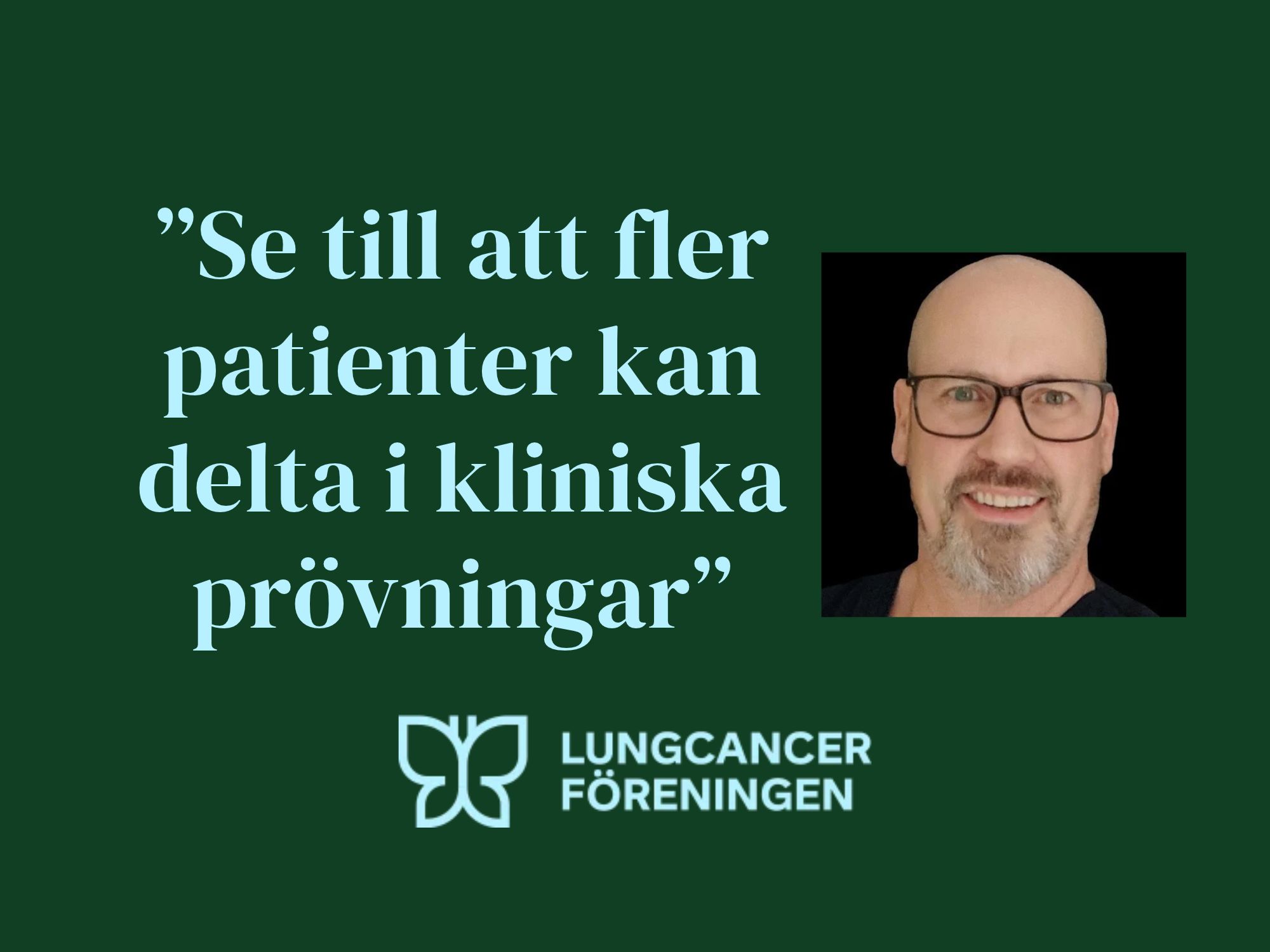 Se till att fler patienter kan delta i kliniska prövningar